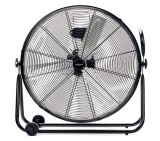 Cumpara ieftin Ventilator industrial de podea Bastilipo Hurricane 140W din otel inoxidabil cu 3 viteze, negru - RESIGILAT
