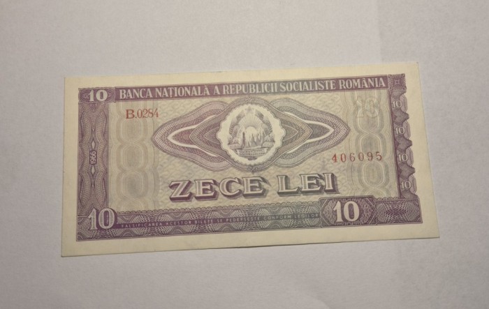 10 lei 1966 Aunc