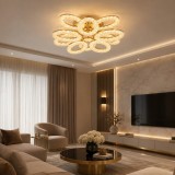 Lustră Lucce LED 120W 3CCT 15360lm auriu dimabilă - ERSTE