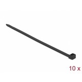 Set 10 buc bride L 920 x W 9 mm Negru, Delock 19674