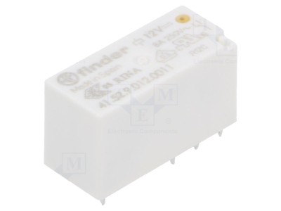 Releu electromagnetic 12VDC 15A Ubobină foto