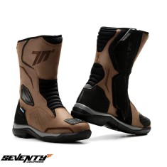 Ghete pentru scuter - motocicleta Touring Unisex Seventy model SD-BT13 culoare: maro Maro 41