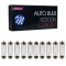 Set 10 becuri auto incandescente, C5W, 31mm, 5W/bec, 24V