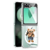 Husa pentru samsung galaxy z flip 6, atasare magnetica, magsafe, try me, clear