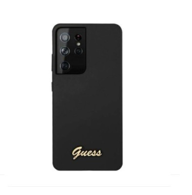 Husa Originala Guess Samsung S21 Ultra - GUHCS21LLSLMGBK foto