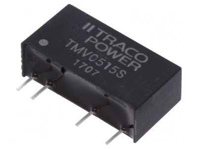 Convertor DC/DC 1W 5V la 15V 65mA SIP7 foto