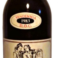 A33- VIN GUTTURNIO DEI COLLI PIACENTINI, DOC, recoltare 1983 cl 75 gr 12