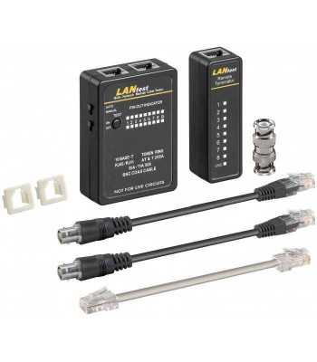 Tester retea RJ11 RJ12 RJ45 ISDN CAT5 CAT6 BNC Goobay foto