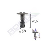 Surub Capac Motor Pentru Vw/Audi/Skoda 6.9X20.6Mm - Negru Set 5 Buc 137108 C10126-RMX