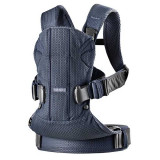 Marsupiu anatomic One Air Navy Blue 3D Mesh, BabyBjorn