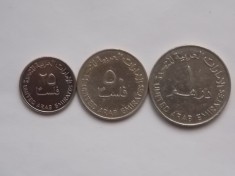 LOT 3 MONEDE DIFERITE EMIRATELE ARABE UNITE