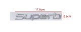 emblema scris SUPERB nichel
