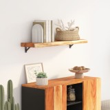 VidaXL Raft perete 80x20x2,5 cm dreptunghiular lemn acacia margine vie