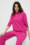 Cumpara ieftin HUGO bluză lounge culoarea roz, cu glugă, uni 50490594
