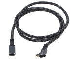 Cablu USB C LOGILINK 3.2 Gen 2 unghi 1m aurit negru