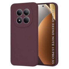 Husa silicon Xiaomi Redmi Note 15 Pro 5G Asteroid GSM SoftFlex, bordo