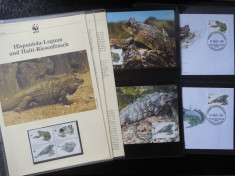 HAITI-FAUNA WWF 1999-SET COMPLET-SERIE,4 MAXIME,4 FDC foto