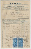 Romana, Flora, Fabrica de palarii de dame, pai, fetru, piele, matase (V), Bucuresti, 1931