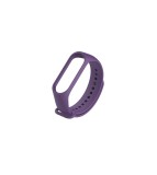 Bratara TPU pentru Xiaomi Mi Band 3/4-Culoare Mov, Oem