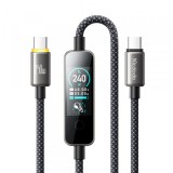 Cablu Date si Incarcare USB-C - USB-C McDodo CA-8750 Display, 240W, 1.2m, Negru