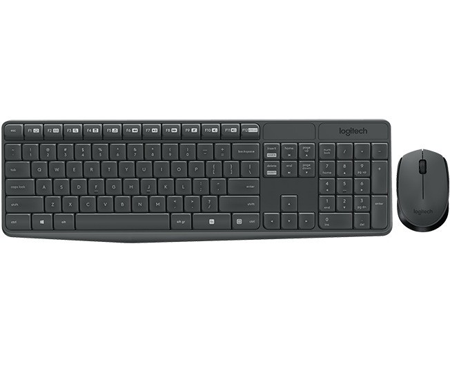 KIT wireless LOGITECH, tastatura wireless multimedia + mous | Okazii.ro