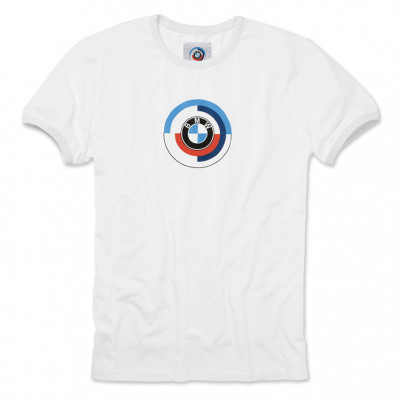 Tricou Barbati Oe Bmw Motorsport Heritage Alb Marimea M 80142445940 foto