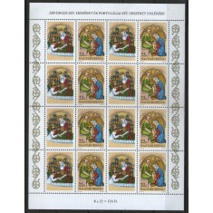 Ungaria 1995 - Sf. Elisabeta, neuzata in coala de 8