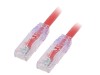 Patch Cord UTP Cat6a 10Gig 5m Roșu
