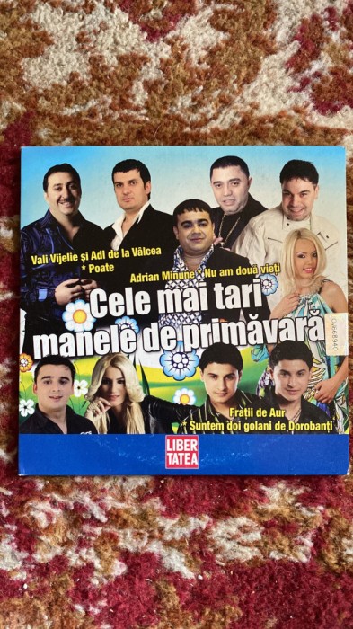 CELE MAI TARI MANELE DE PRIMAVARA/SIGILAT CU HOLOGRAMA/ ,,BIG MAN" ROMANIA,2011