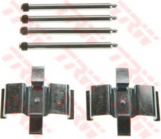 Set accesorii, placute frana MERCEDES E-CLASS (W210) (1995 - 2003) TRW PFK602 foto