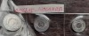 SET 3 MONEDE ANTILELE OLANDEZE - 1 CENT 1992, 5 CENTS 1998 SI 10 CENTS 1997, UNC, Australia si Oceania