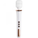 Aparat de masaj terapeutic, Magic Massager Rechargebable Rose Gold Edition, 10 Viteze