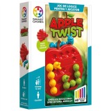 Smart games - apple twist, joc de logica cu 60 de provocari, 5+ ani, editie lb. romana