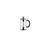 Infuzor Cafea Ceai Klausberg KB-7703, 1L, Argintiu, Inox, Sticla Borosilicata, Aroma Perfecta