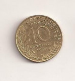 Moneda Franta - 10 Centimes 1998 v3, Europa