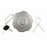 Capac rezervor cu 2 chei Cromat Camion cu blocar 80mm