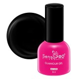 Cumpara ieftin Oja Semipermanenta Glamour Gel SensoPRO Milano 8ml, Black in Style #02