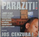 CD Parazitii - Jos Cenzura, Muzica Hip Hop, Colectie, Stare Foarte Buna