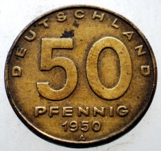 1.408 GERMANIA RDG DDR 50 PFENNIG 1950 A