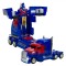 Jucărie Robot Transformer, Model Camion, Sunet și Lumină, Albastru