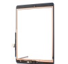 Touchscreen iPad 10.2 2019 (A2197, A2198, A2200) Negru, Complet - Ecran Tactil Tableta