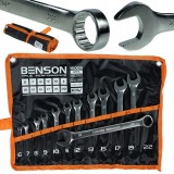 Set 12 chei fixe combinate 6-22mm 12bucati piese Chrome-Vanadium Cr-V (16009)