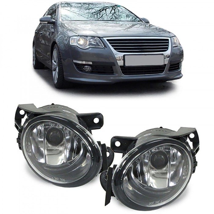 Proiectoare ceata VW Passat B6 3C clare NOU