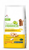 Cumpara ieftin Natural Trainer, Adult Dog Mini &amp; Toy cu Pui, 7 kg