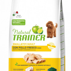 Natural Trainer, Adult Dog Mini & Toy cu Pui, 7 kg