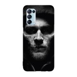 Husa compatibila cu Oppo A55, Viceversa, model Vice President Sons of Anarchy, Silicon, TPU, Transparent, Carcasa