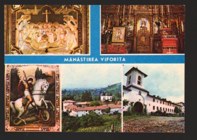 CPIB 21488 - CARTE POSTALA - MANASTIREA VIFORITA, MOZAIC, NECIRCULATA foto