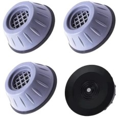 Set de 4 picioruse FOXMAG24, anti-zgomot si antiderapante, amortizare vibratii masina de spalat, amortizoare uscator de rufe, frigider