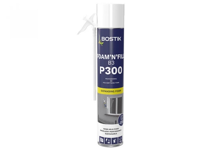 Spuma poliuretanica B3 profesionala 750 ml, pentru aplicatii generale de constructii si renovari, aplicata manual