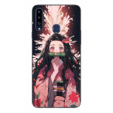 Husa compatibila cu Samsung Galaxy A20S Silicon Gel Tpu Model Demon Slayer Nezuko